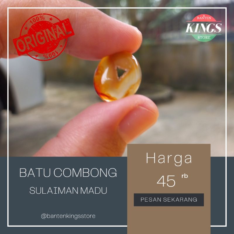 BATU COMBONG SULAIMAN MADU ASLI ALAM