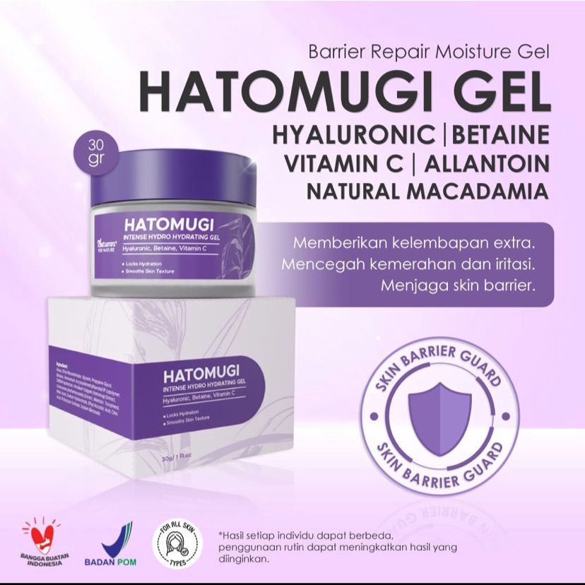 AUTUMN INTENSE HATOMUGI HYDRO HYDRATING GEL 30GR /Intense Hydro Hydrating gel