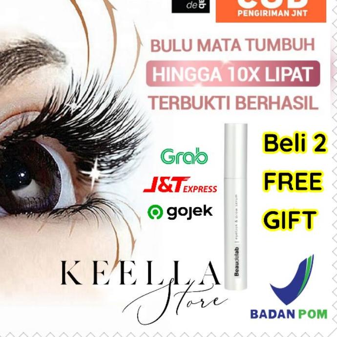 ➨ BEAUDELAB EYELASH & BROW serum bulu mata dan alis melebatkan menumbuhkan beautylab inc ➷