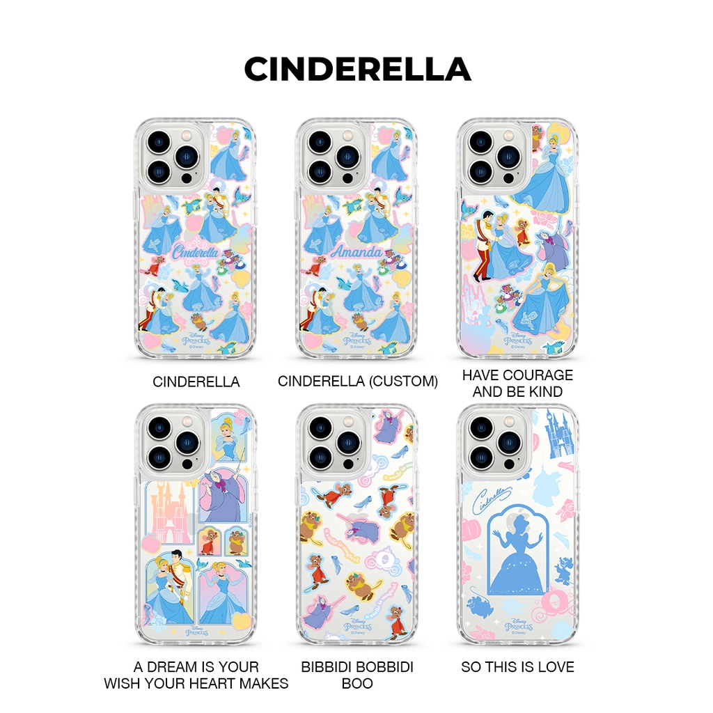 X-TECH BUMPER CASE - DISNEY PRINCESS