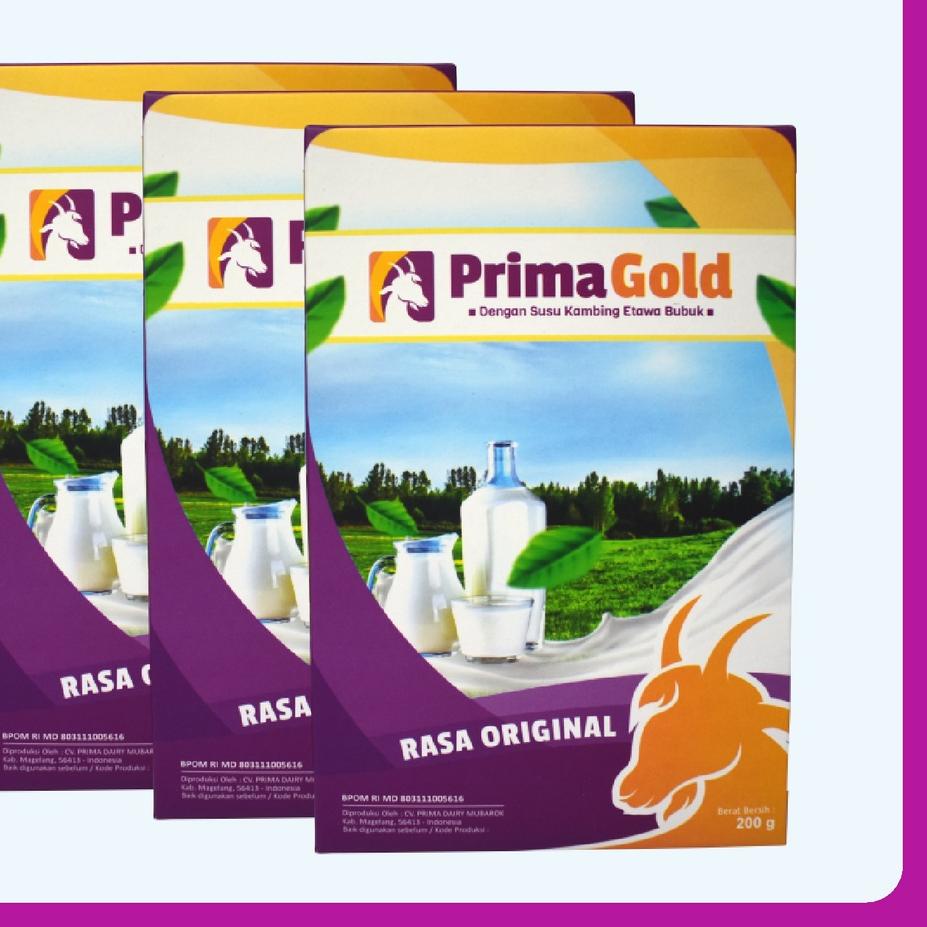 

Star 12.12 paket 4 box susu prima gold susu kambing etawa asli !!