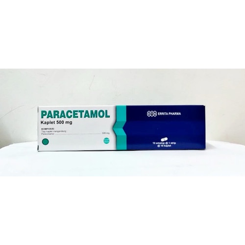 Paracetamol 500 mg Triman ,Holi atau Trifa 1 Strip - Obat Demam Dan Sakit Kepala