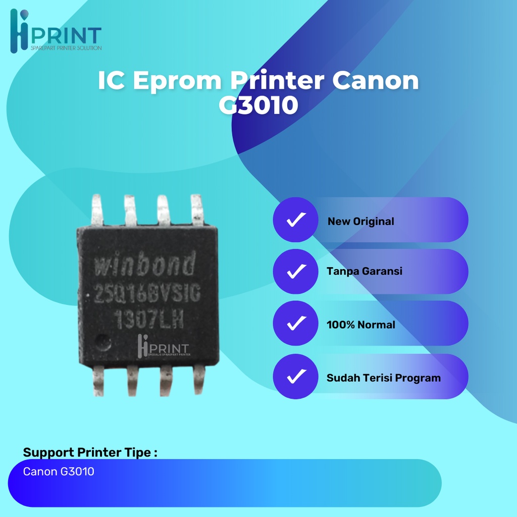 IC Eprom Canon G3010, IC Eeprom Reset Counter Canon G3010, Resetter Printer Canon G3010