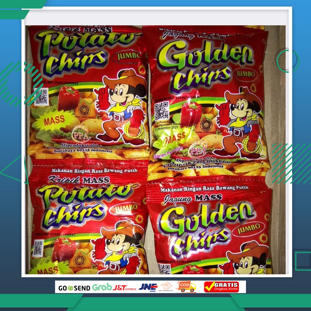 

Potato Chips Snack masa kecil yang bikin kangen