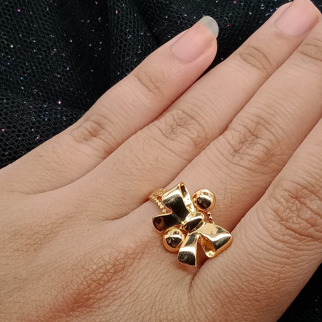 Cincin emas 17k - 2.95 gr kadar 750 - 4155