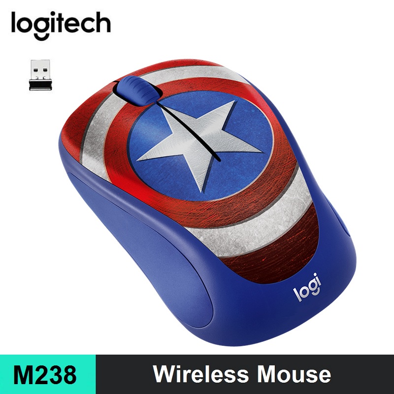 logitech Mouse Wireless M238 Marvel