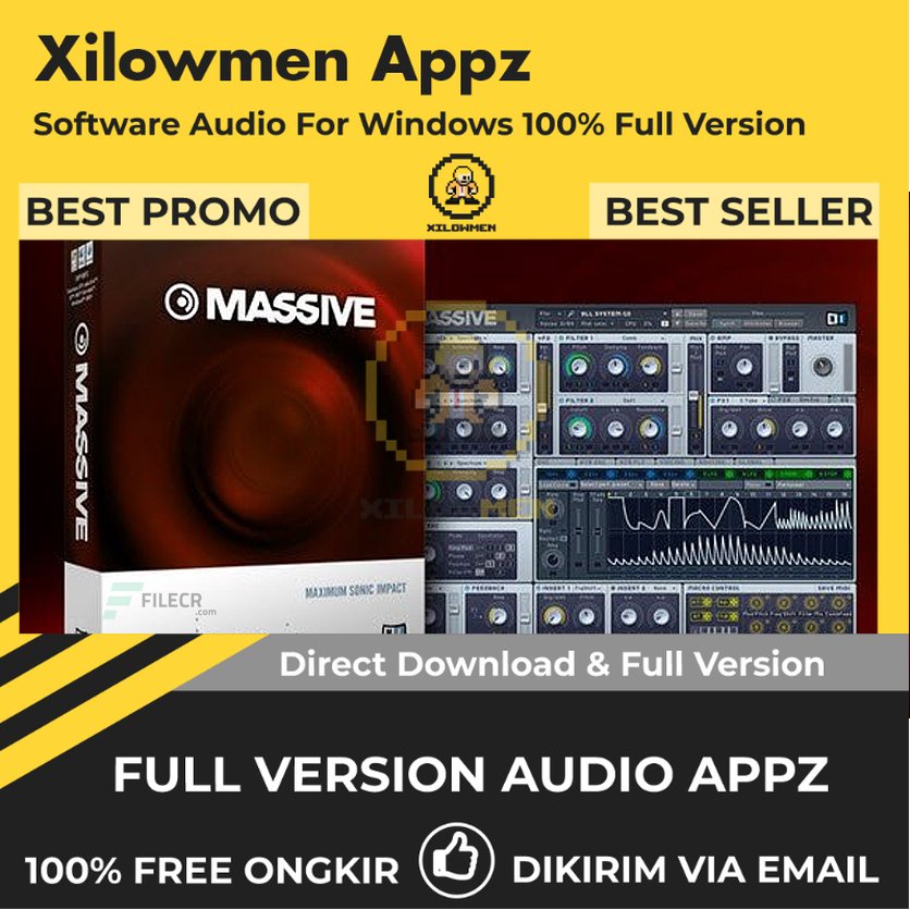 [Full Version] Native Instruments Massive Pro Lifetime Audio Software WIN OS