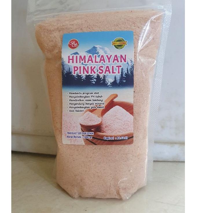 

♗ garam himalaya 1kg pink salt 1000gr ♝