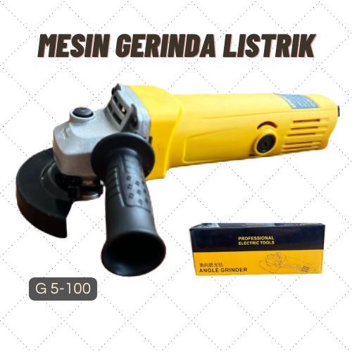 MESIN GERINDA / PROFESSIONAL ELECTRIC TOOLS ANGEL GRINDER JS-HK-G5-100-22