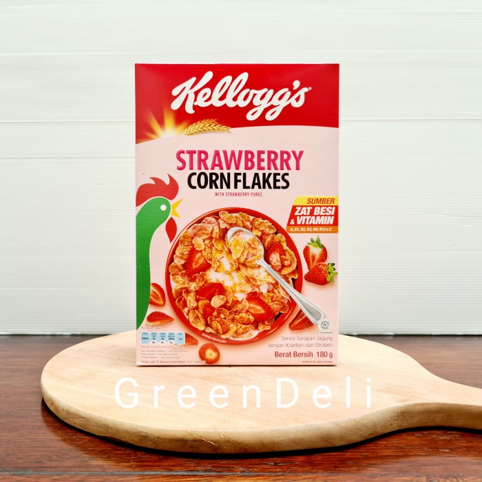 

Kelloggs Strawberry Corn Flakes 180 Gram