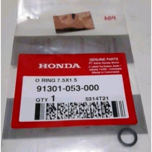 91301053000 O Ring 7.5x1.5 O ring As Pulley Belakang 91301-053-000
