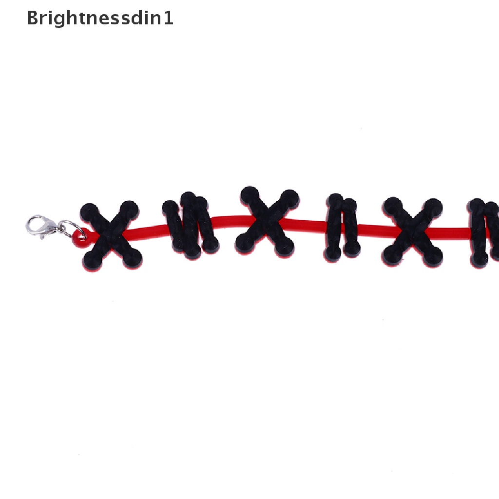 [Brightnessdin1] Halloween Blood Necklace Chokers Necklaces Pesta Halloween DIY Dekorasi Butik