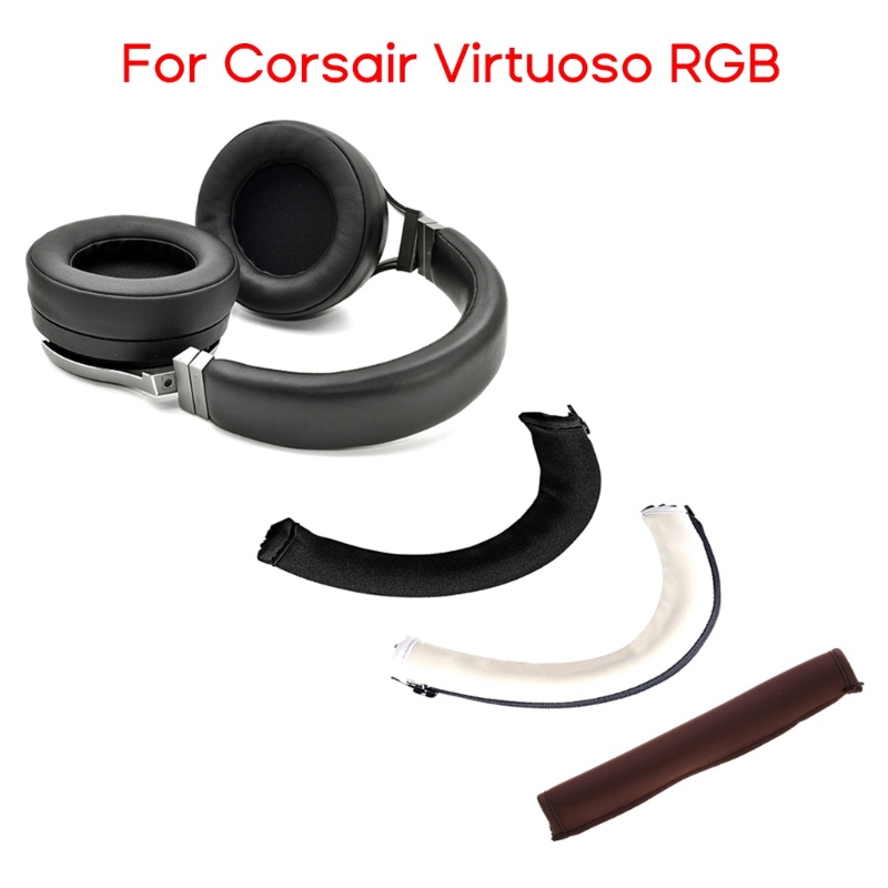 Bt Pelindung Bando Headphone Untuk Corsair Virtuoso RGB Headbeam Cover Zipper