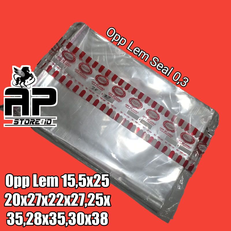 isi 100lbr plastik opp lem 30x37x03