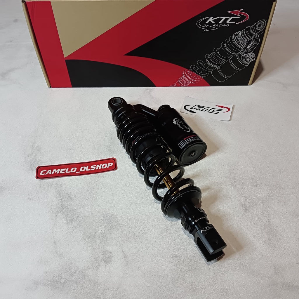 original ktc Shockbreaker shock tabung Atas shock belakang KTC  extreme BLACK SERIES AS GOLD ORiGINAL KTC KLIK FUNGSI