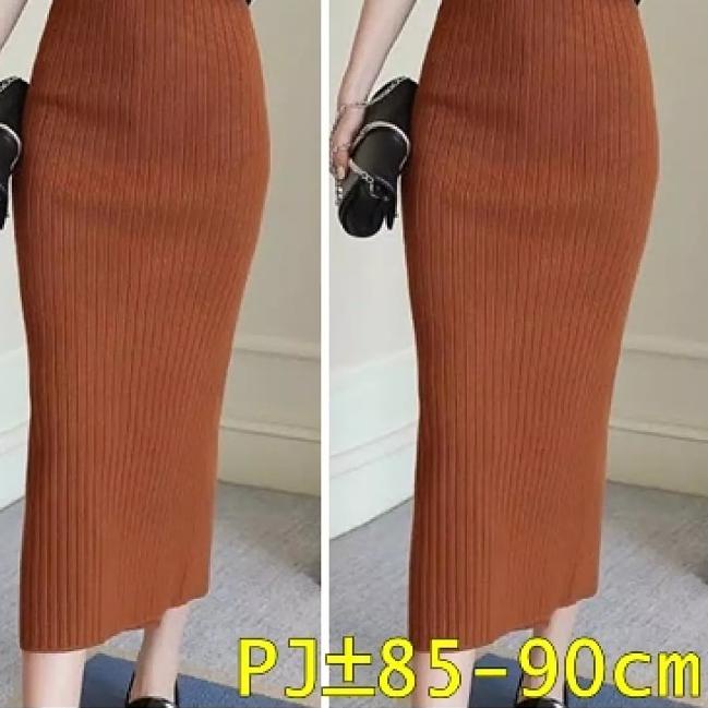 ✷ Rok span rajut premium tebal import ori panjang ♧