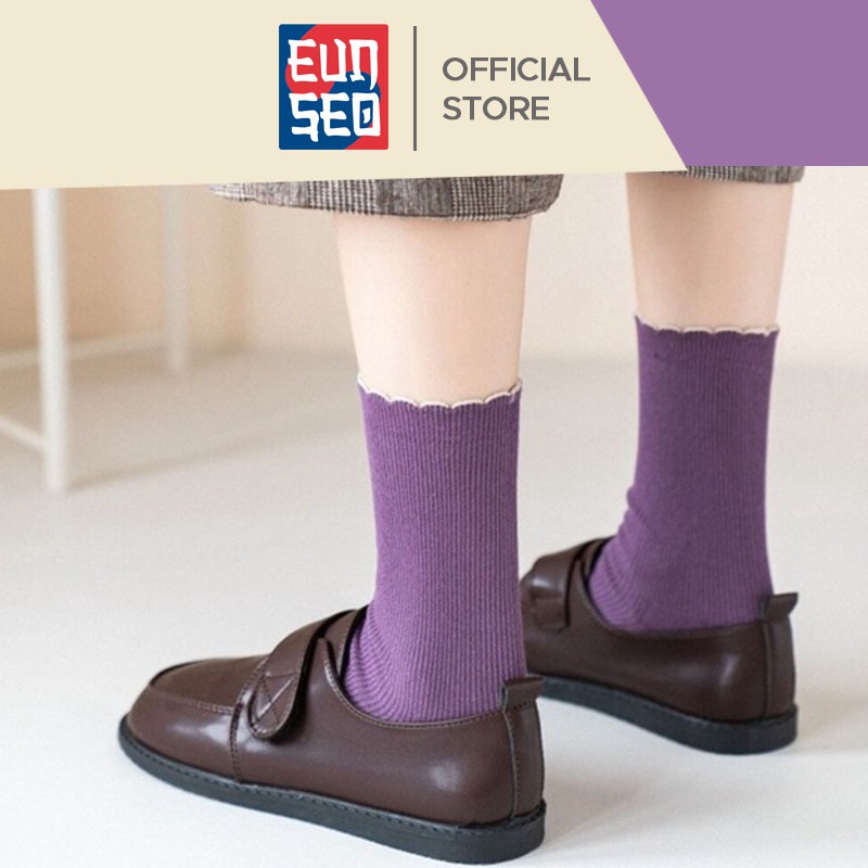 Kaos Kaki Diatas Mata Kaki Wanita Panjang Japanese Edge Tube Kaoskaki Panjang Import Korea