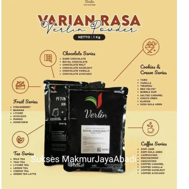 

(Terbaik) Verlin powder drink. Minuman serbuk berkualitas kemasan 1 kg. Enak dan murah.