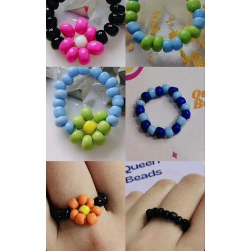 BEADS RING KOREAAN AESTHETIC RING