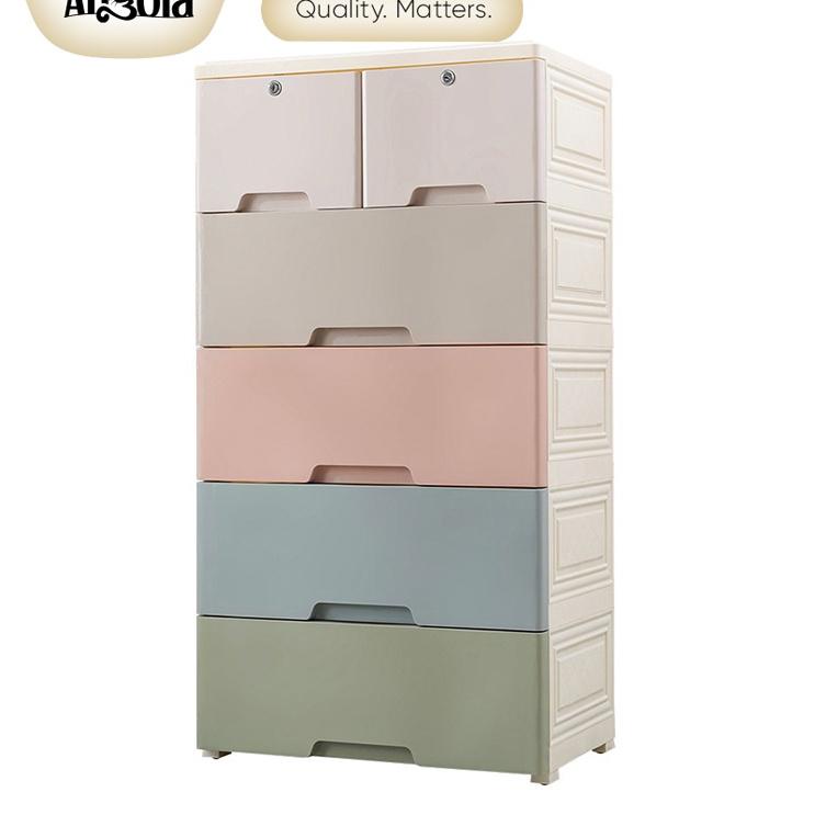 Serbuuuu.. Angola Lemari Plastik Pakaian C69 Laci Susun Storage Cabinet Plastik Rak Susun Penyimpana