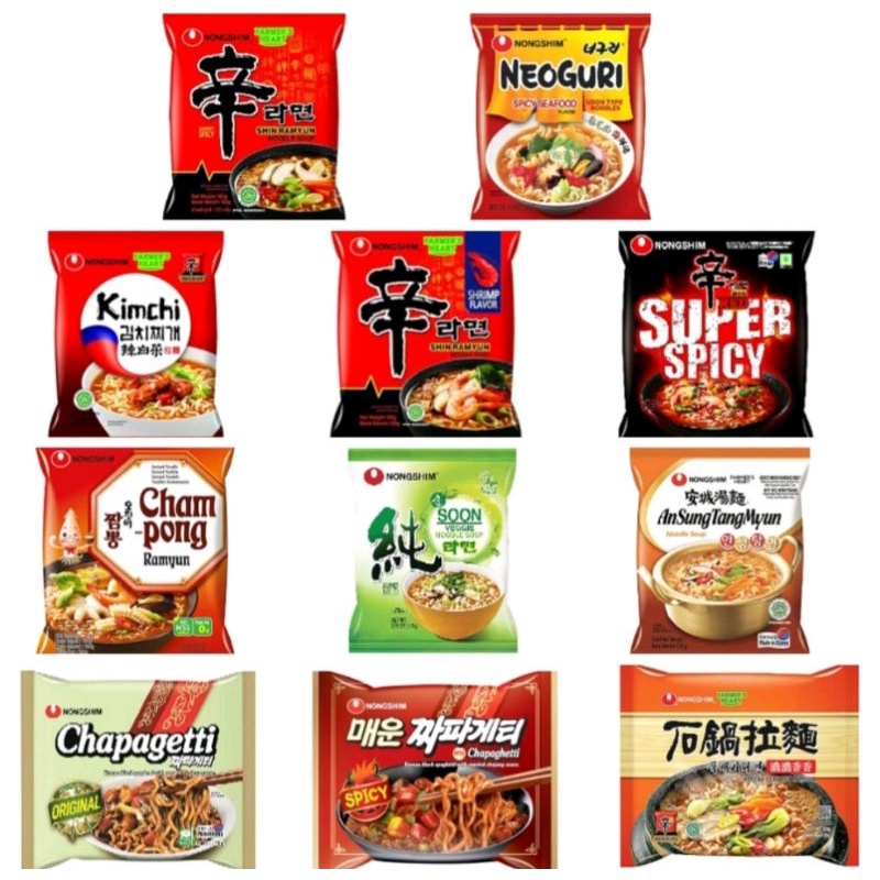 nongshim mie korea