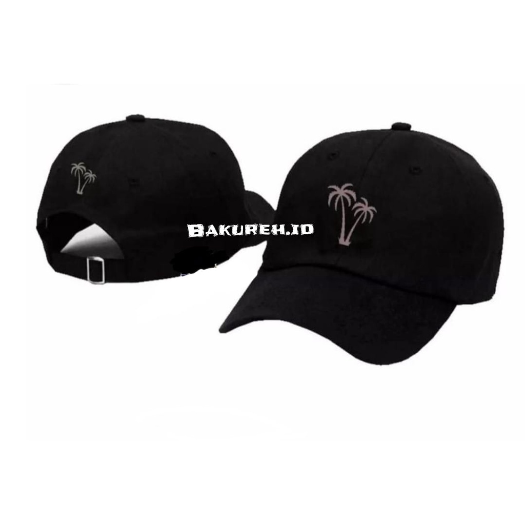 Topi Baseball  Pria dan Wanita Distro Original Improt premium/Topi Baseball Dewasa Pohon Kelapa Pant
