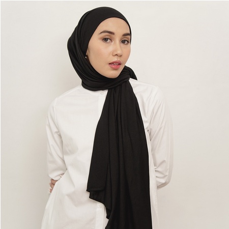 Dauky Hijab Selendang Pashmina Jersey Knit