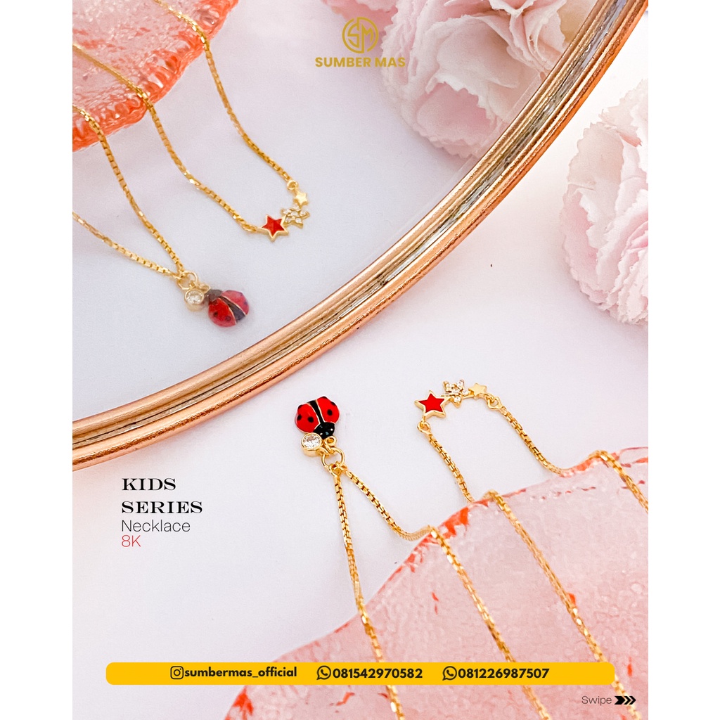 KIDS SERIES NECKLACE 8K - SUMBER MAS