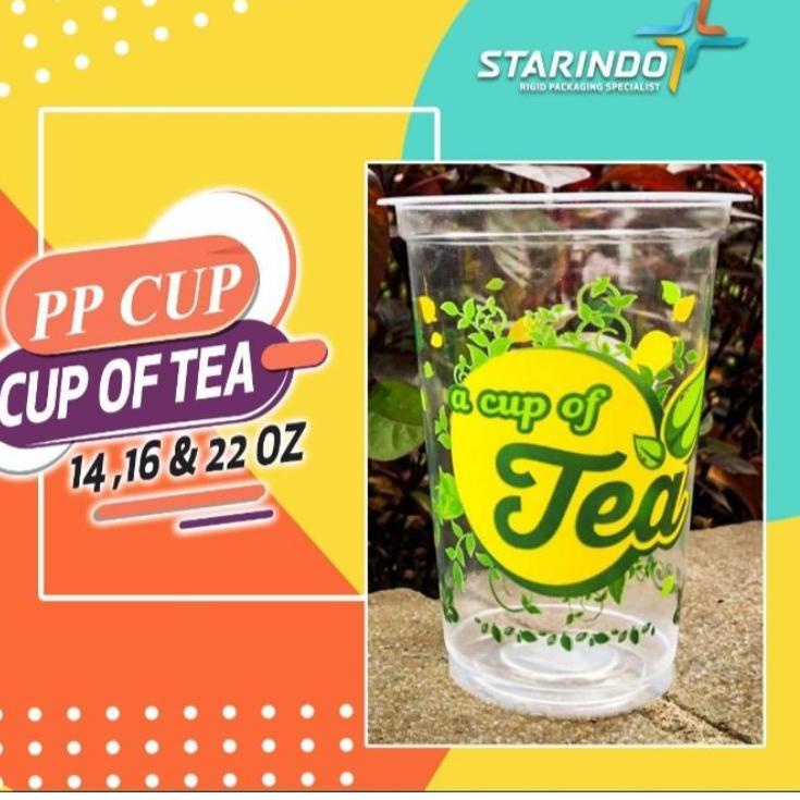 

GROSIR_JAKARTA GELAS POP ICE CUP OF TEA STARINDO