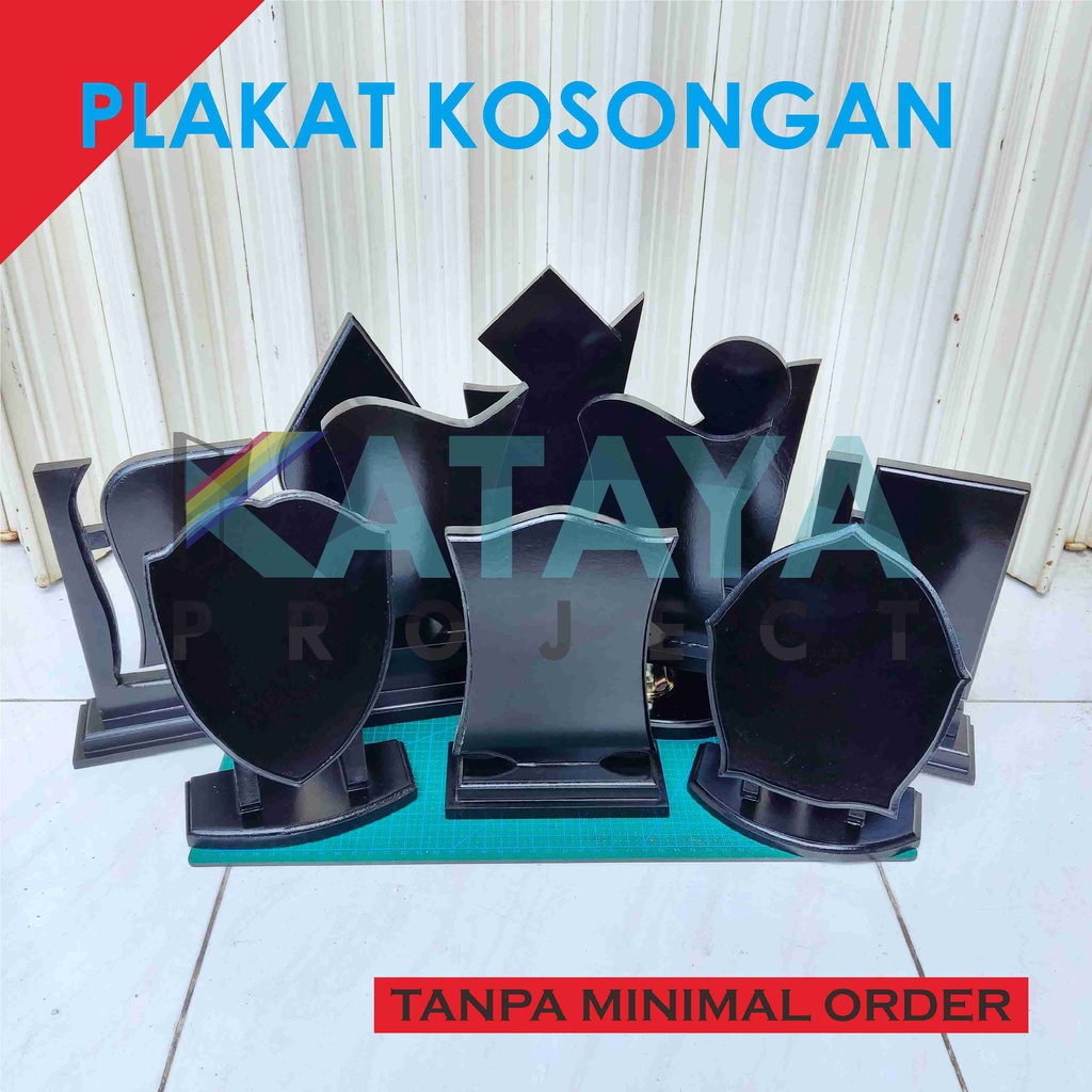 PLAKAT KAYU KOSONGAN POLOS TANPA TULISAN GROSIR LARIS MURAH
