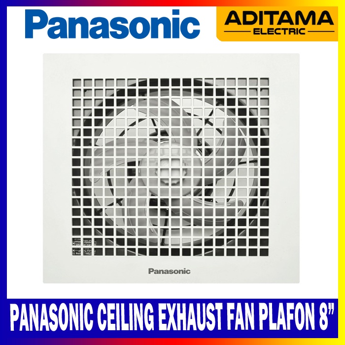 GOJEK GRAB EXHAUST FAN FV-20TGU/CEILING EXHAUST FAN PANASONIC 8&quot; FV-20TGU PROMO