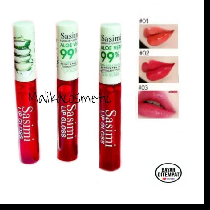 ➩ ( PERBOX ) LIPTINT SASIMI ALOEVERA 99% / LIPTINT ALOEVERA SASIMI ✼