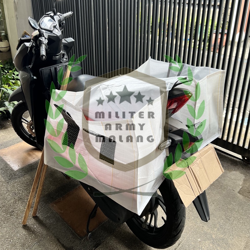 Tas Rengkek Tas Motor Tutup Tas Belanja Motor Ronjot Rengkek Sak Karung Karungan