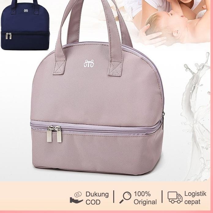 ❇ tas bayi multifungsi kecil/Cooler Bag ASI/diapers bag/Tas Penyimpanan ASI tahan air/Tas mumi ✫