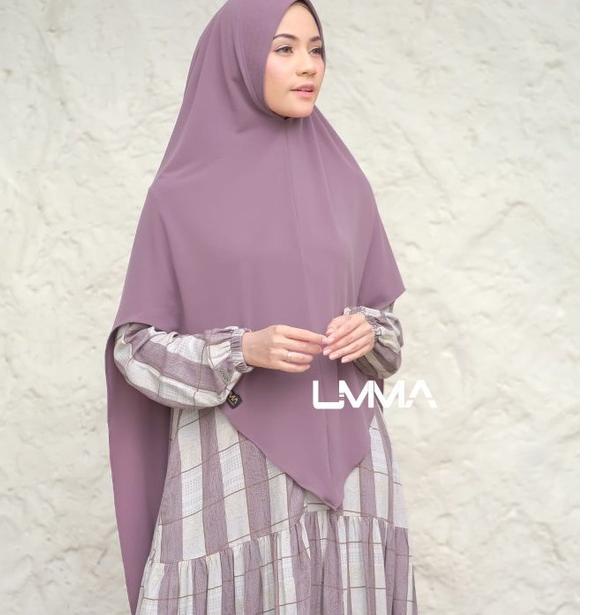 ⅎ Terlaris Bergo Milea UMMA Syari khimar jersey Khimar Milea mom UMMA ✦