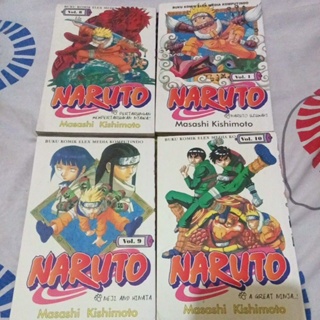 Buku Original Murah - Komik Cabutan Naruto Vol 1.8.9.10.10.11.12.16