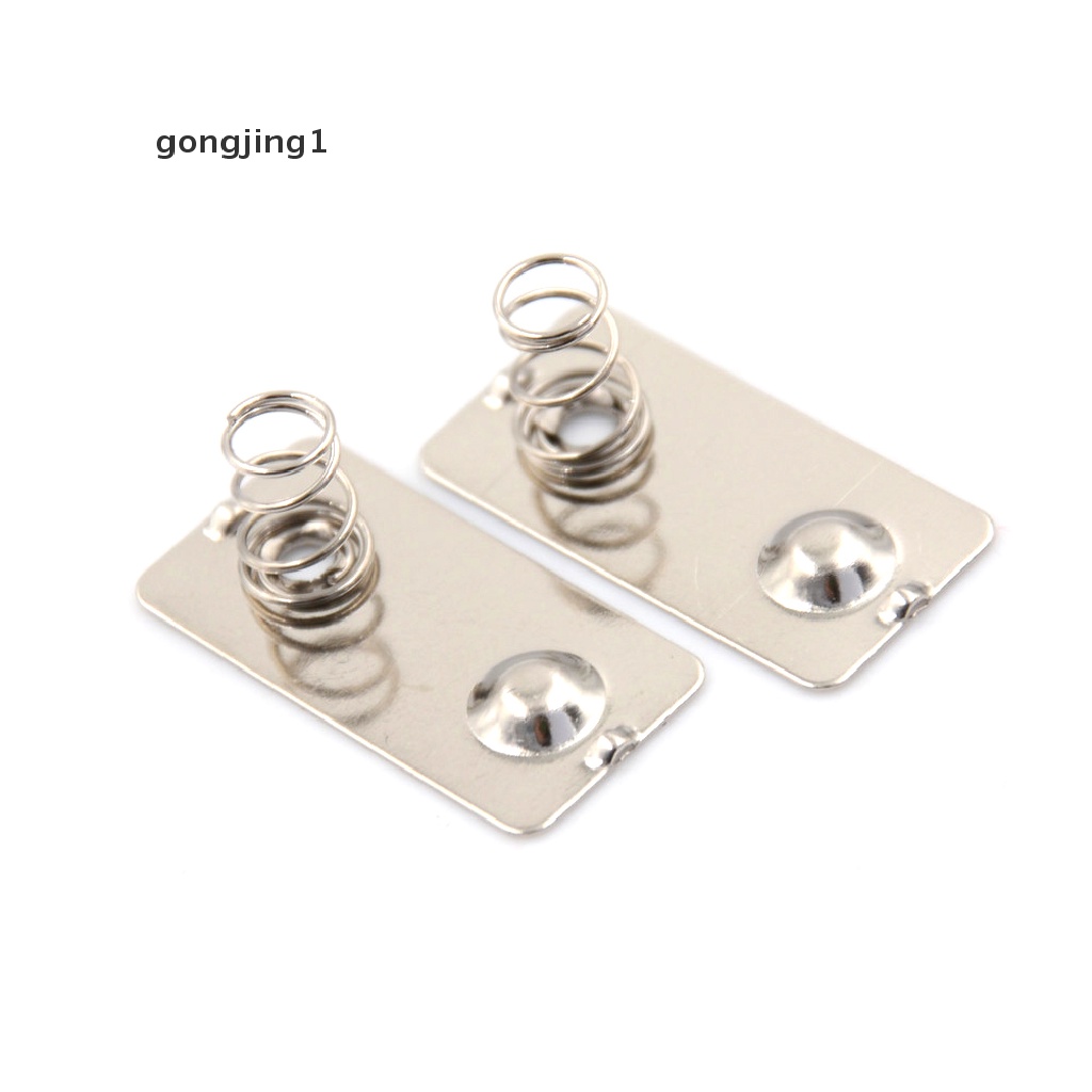 GGG 10PCS AA Positive Negative Conversion Spring Contact Plate ID