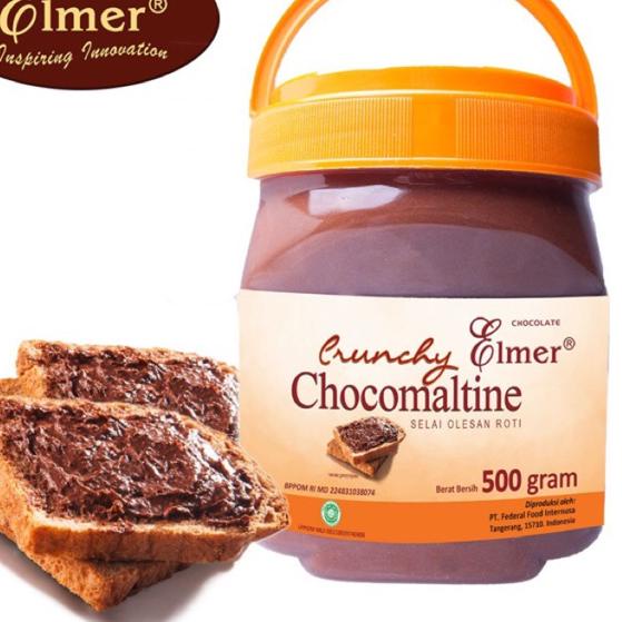

℮ Elmer Crunchy Chocomaltine 500 gr ☎