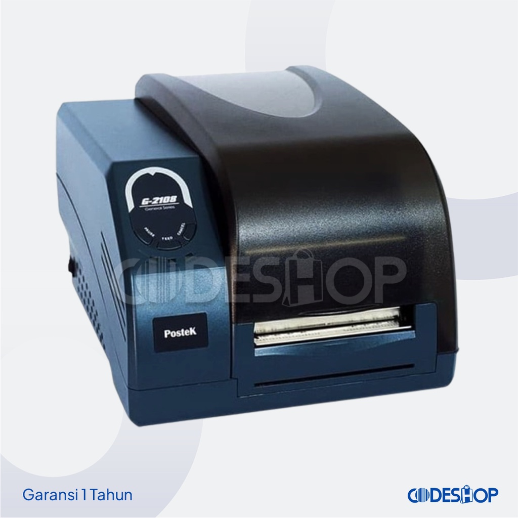 BARCODE PRINTER POSTEK G 2108 - PRINTER LABEL BARCODE POSTEK G2108 TERLARIS