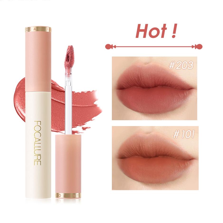 ☆ FOCALLURE  Lip Cream Velvet-Matte Lipstik ❈