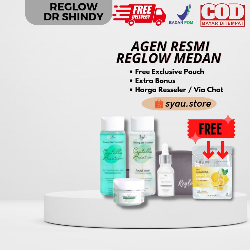 Reglow Skincare Original Facial Wash Toner Perawatan Wajah Skincare Original BPOM