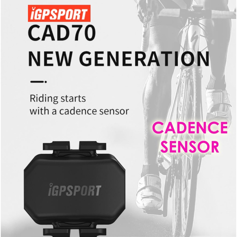 IGPSPORT CAD70 Cadence Sensor Bike Computer GPS Sepeda BLE ANT+ ANT PLUS