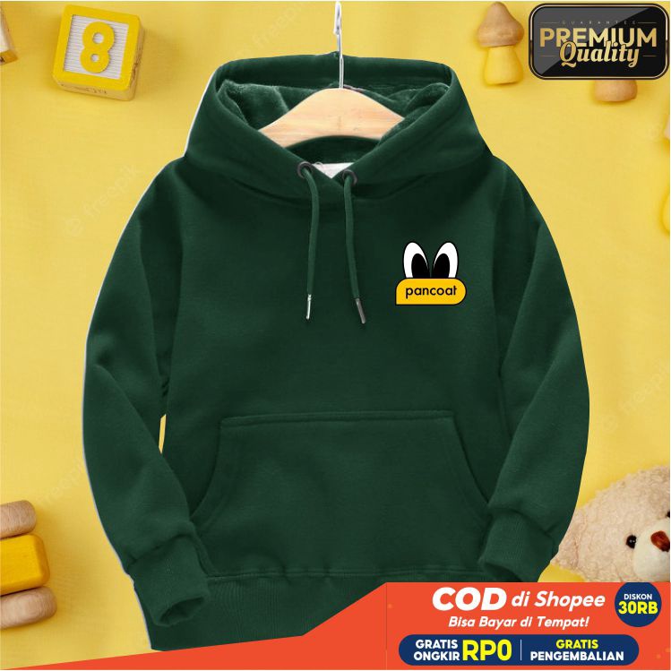 Sweater Hoodie Anak Laki-laki/Perempuan Usia 4-10 Tahun Hoodie Anak Bahan Tebal Premium