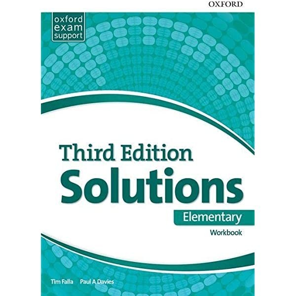 

buku Solutions Elementary Workbook 3rd editon