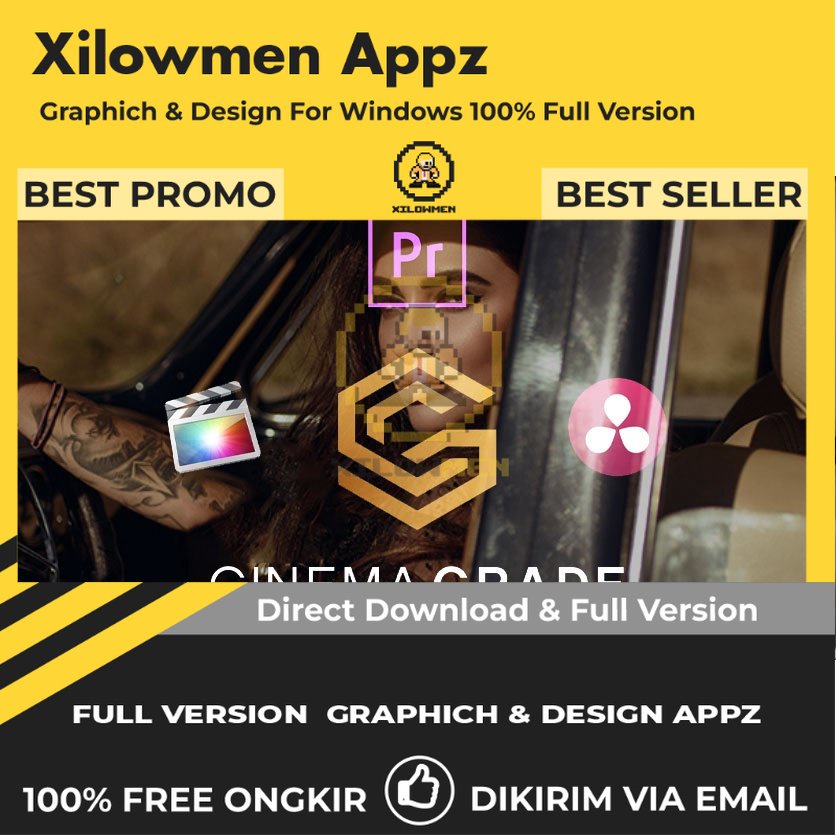 [Full Version] Cinema Grade - Plugin untuk Premiere Pro untuk mengedit warna video