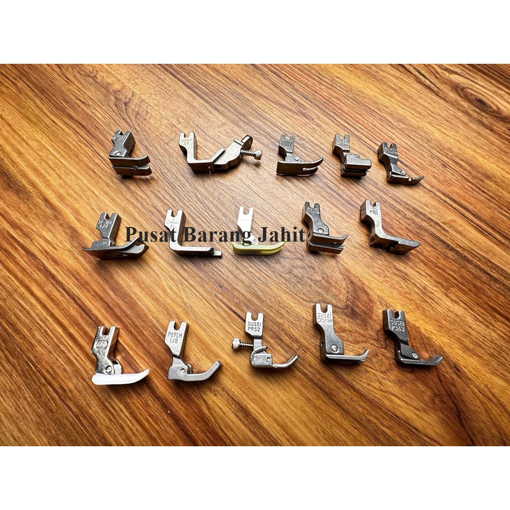 15 pcs paket lengkap sepatu set mesin jarum 1 / high speed typical juk