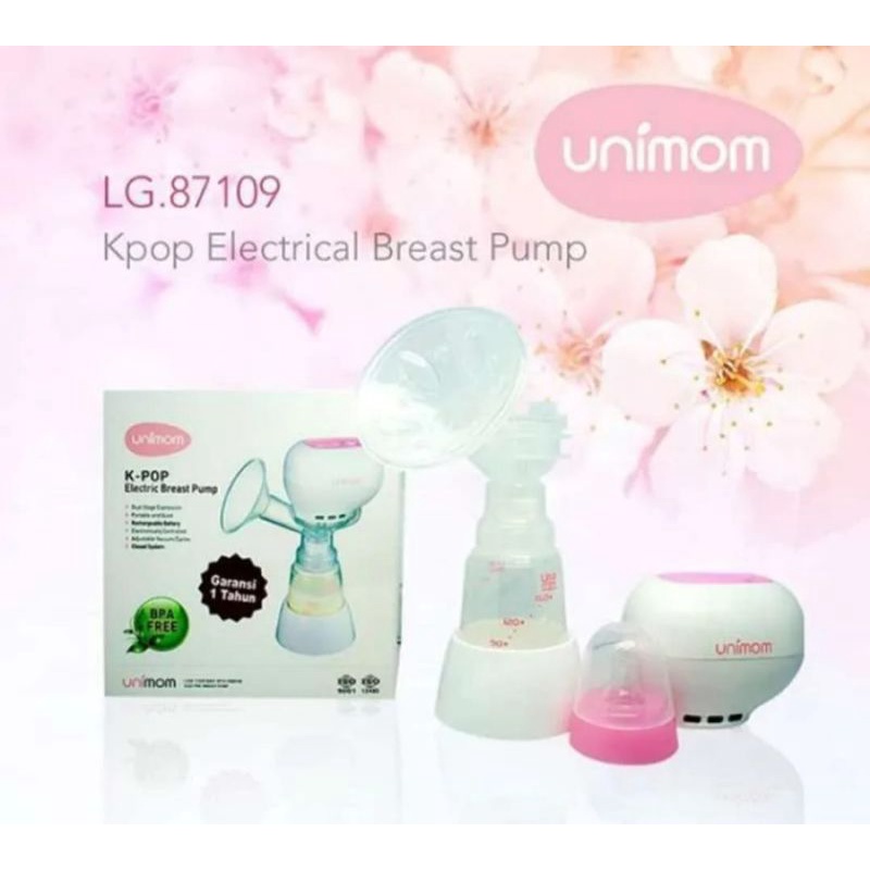 OBRAL JUAL MURAH Unimom electric breastpump k-pop LG87109 pompa asi elektrik