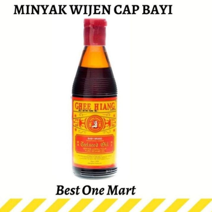 

♕ Minyak Wijen Sesame Oil Cap Baby Ghee Hiang 330 ml ♥