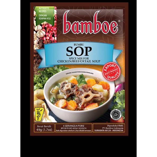 

Bumbu Sop Buntut Bamboe