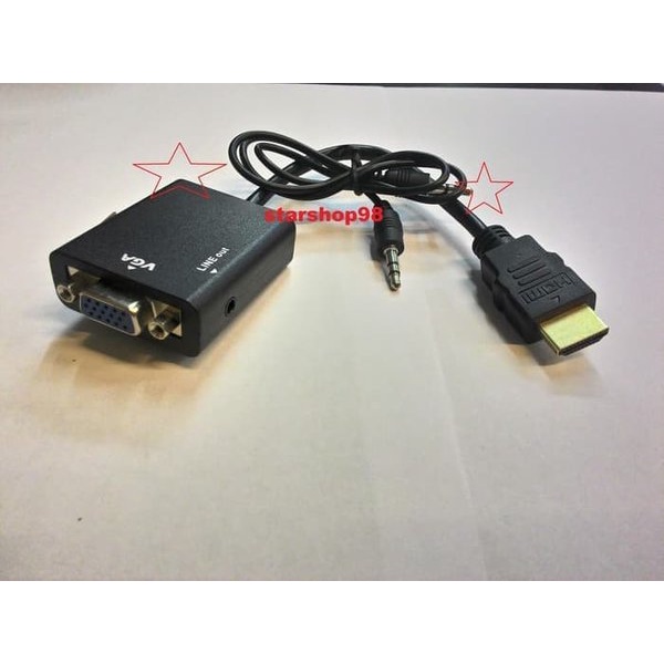 CONVERTER HDMI TO VGA AUDIO